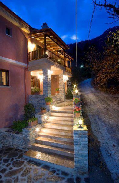 La Casa Rossa Hotel Prínosz Kültér fotó